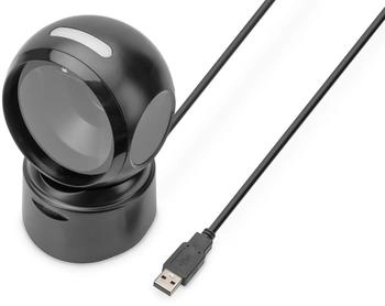 Digitus 2D Barcode-Scanner Desktop USB Schwarz QR-Code kompatibel (DA-81005)