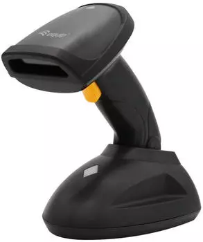 Equip Barcode Handscanner 1D Laser Wireless USB Schwarz (351025)