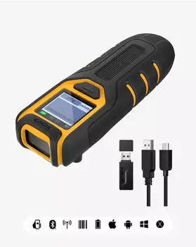 Inateck Barcode Scanner Schwarz Mehrfarbig (BCST-47_BLACK)