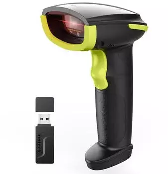 Inateck Barcode Scanner Gr&uuml;n Schwarz (BCST-21-AI_GREEN)