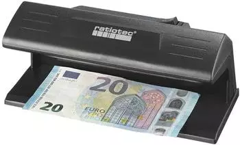 Ratiotec Geldscheinpr&uuml;fer Soldi 120/185 schwarz 947821