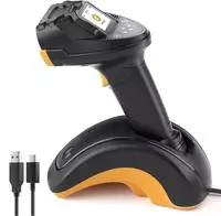 Inateck Barcodescanner Pro8 Black with data transfer station