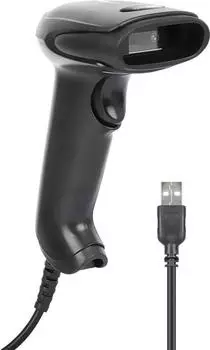 Manhattan 2D LED-Barcodescanner Scanner Schwarz (153997)