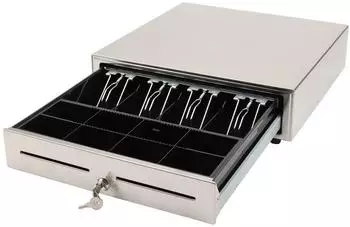 Olympia Kassenlade LD 410S Edelstahl, silber (947990036)