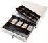 Olympia Kassenlade LD 410S Edelstahl, silber (947990036)