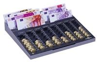 DURABLE Geldz&auml;hlbrett EUROBORD XL 178157 59,2x328x285,7mm dunkelgrau
