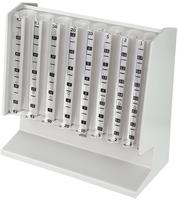Hmf - 4700-07 M&uuml;nzsortierer, Spardose 210 X 100 X 195 Mm, Sammeldose, Lichtgrau