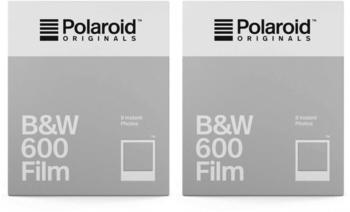 Polaroid B&W 600 White Frame 2x