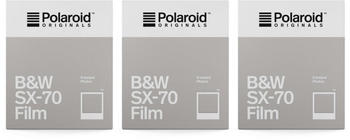 Polaroid Originals SX-70 B&W 3x