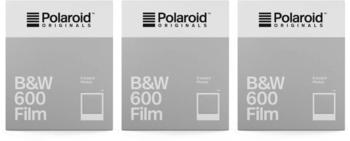 Polaroid B&W 600 White Frame 3x