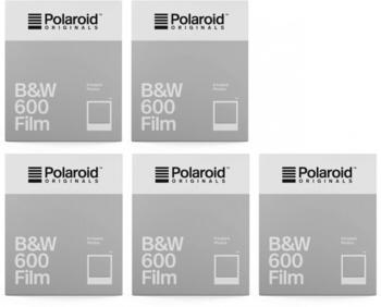 Polaroid B&W 600 White Frame 5x