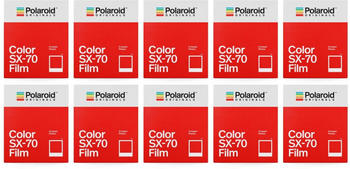Polaroid Originals SX-70 Color 10x Pack