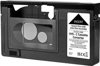 Nedis VCON110BK (VHS Converter Conversion: VHS-C to VHS)