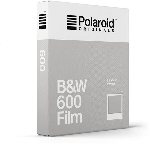 Polaroid B&W 600 White Frame