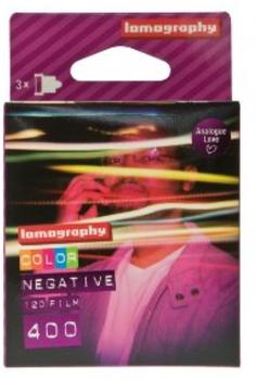 Lomography 400 Color Negative 120 (3-pack)