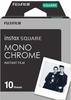 Fujifilm Sofortbildfilm Instax Square Monochrome, 8,6 x 7,2cm, weiß, 10 Blatt
