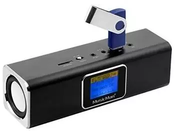 Technaxx MusicMan MA Display Soundstation schwarz