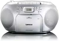 LENCO SCD-420SI, LENCO Radio/CD/Kassetten-Player SCD-420 SILVER (SCD-420SI)