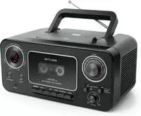 Muse M-182 RDC Kofferradio UKW, AM, FM Schwarz