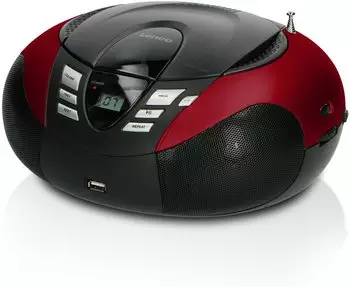 Lenco SCD-37 USB rot