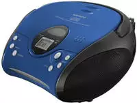 Lenco SCD24BL/SW, Lenco SCD-24 blau/schwarz