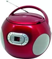 Soundmaster SCD2120RO rt/si CD-Boombox UKW,CD,H&ouml;rbuchfunktion,Kopfh&ouml;reranschl.
