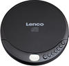 Lenco CD-010, Lenco CD-010 Portabeler CD-Player mit Ladefunktion, schwarz, Art#