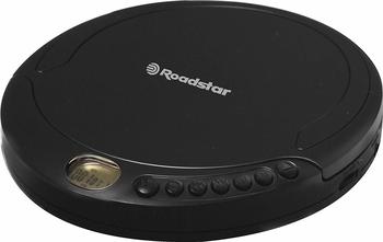 Roadstar PCD-498MP Tragbarer CD-Player Schwarz