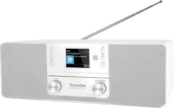 TechniSat DigitRadio 370 CD BT weiß – TechniSat DigitRadio 370 CD BT weiß - Vielseitiger Klanggenuss für anspruchsvolle Ohren