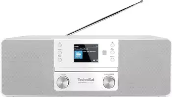 TechniSat DigitRadio 370 CD BT weiß – Maximale Empfangsvielfalt für grenzenlosen Hörgenuss