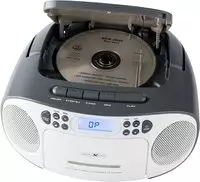 Reflexion RCR2260GR CD-Radio UKW AUX, CD, Kassette Grau-Wei&szlig;
