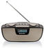 Roadstar RU-275 Radiorecorder Radiorecorder, SD, USB Schwarz