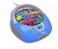 Daewoo Tragbares Bluetooth-Radio Daewoo DBU-10 Graffiti FM Blau