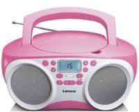 Lenco CD-Player rosa