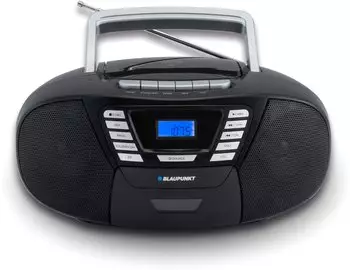 Blaupunkt Boombox B120BK – Blaupunkt Boombox B120BK: Vielseitiges CD-Radio für jede Gelegenheit