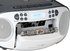 Reflexion CD-Radio DAB+, DAB, UKW AUX, CD, DAB+, Kassette, UKW, USB Weiß, Grau