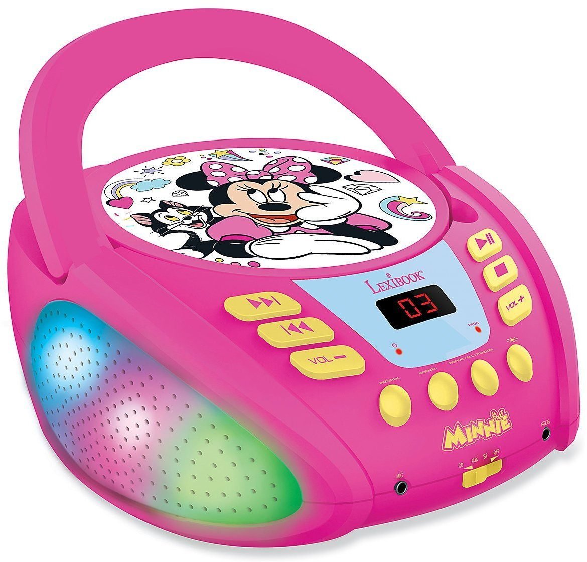 Lexibook Lexibook® Minnie BluetoothCDPlayer für Kinder Tragbar