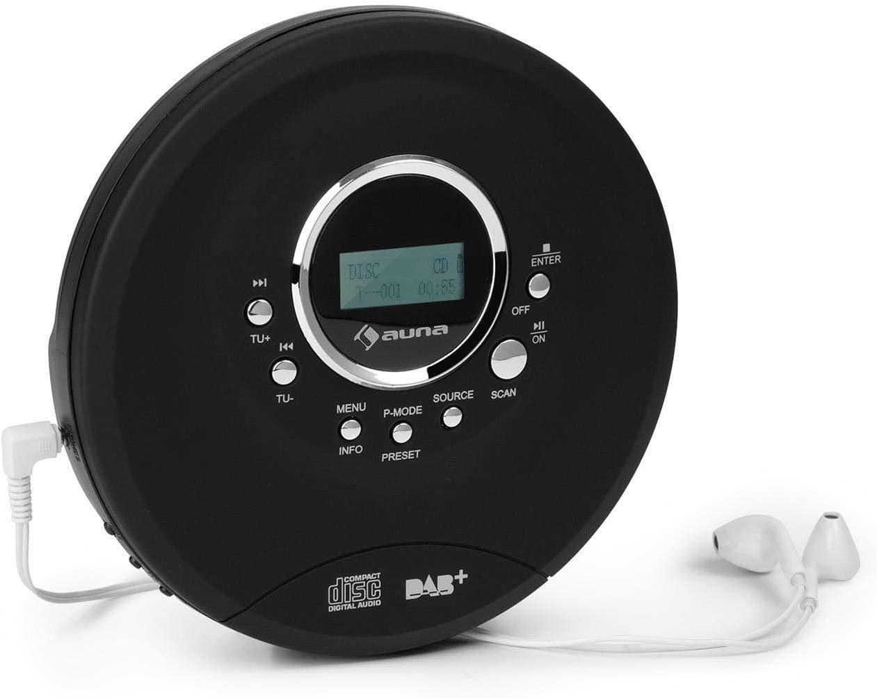 auna CDC 200 DAB+ Discman DAB+/FM MP3-CD Akku LC-Display Test ❤️ Jetzt ab  44,99 € (April 2022) Testbericht.de