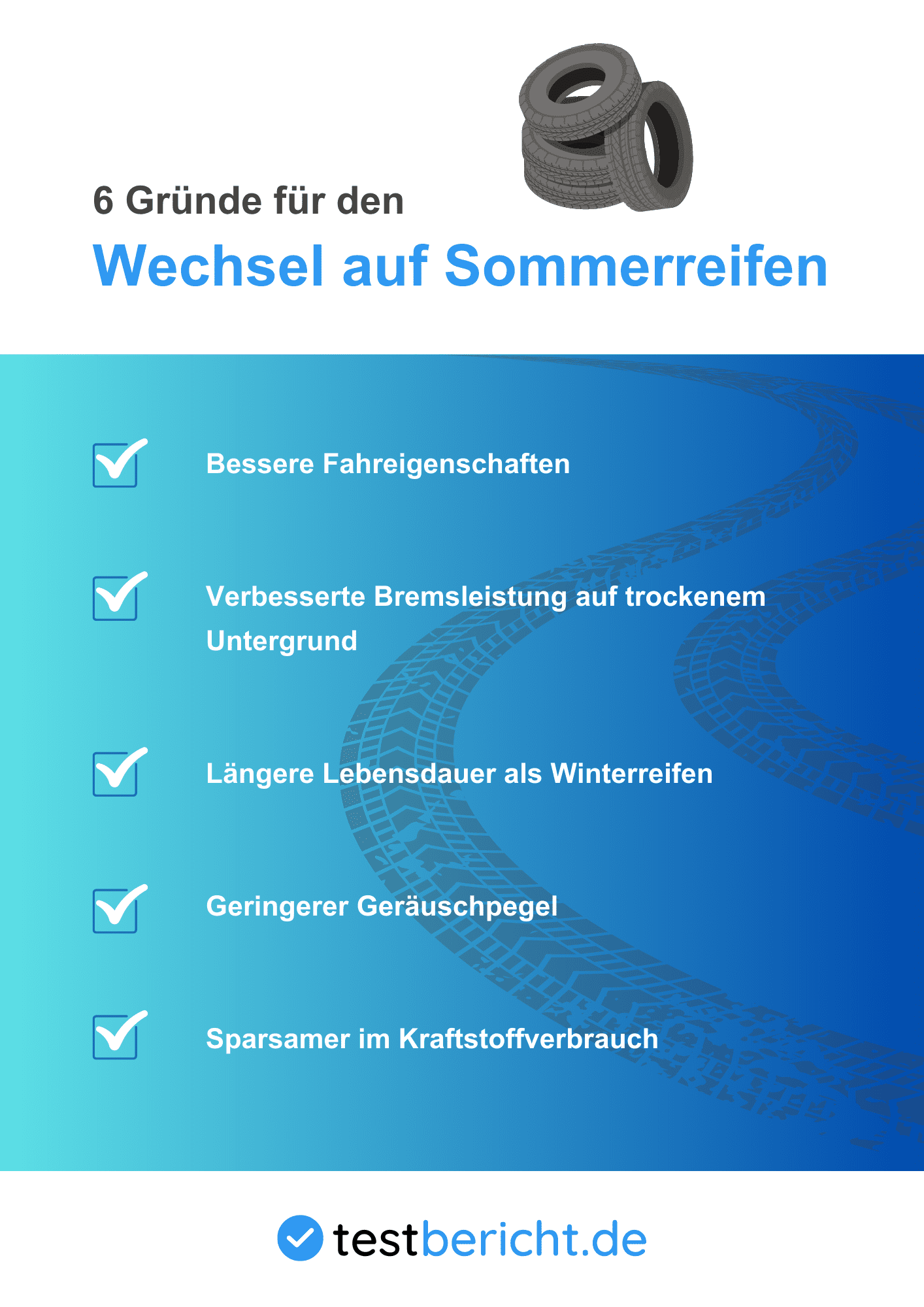Gründe für Wechsel auf Sommerreifen