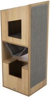 Trixie 44725, Trixie Cat Tower (105 cm, Braun, Grau) (44725) Grau/Braun