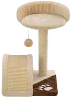 vidaXL Katzen-Kratzbaum Sisal 40 cm Beige und Braun