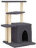 vidaXL Cat tree with sisal scratching posts 83,5 cm dark grey (172123)
