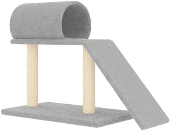 vidaXL Cat tree with tunnel and ladder 55,5 cm