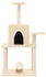 vidaXL Cat tree with sisal scratching posts 122 cm cream (172088)