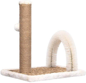 vidaXL Cat Tree with arch grooming brush and scratch post (170971)