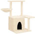 vidaXL Cat tree with sisal scratching posts 83 cm