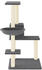 vidaXL Cat tree with sisal scratching posts 95 cm dark grey (172075)
