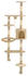 vidaXL Cat tree with sisal scratching posts wall mounting 194 cm beige (170588)