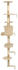 vidaXL Cat tree with sisal scratching posts wall mounting 194 cm beige (170588)