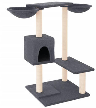 vidaXL Cat tree with scratching posts 82 cm dark grey (171761)